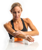 TRIGGERPOINT PERFORMANCE THERAPY NANO Foot Roller Massager, Regular Density, Orange