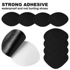 Shoe Heel Repair, 4 Pairs Self-Adhesive Inside Shoe Patches for Holes, Shoe Hole Repair Patch Kit for Sneaker, Leather Shoes, Hi