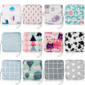 Paterr 12 Pcs Sanitary Napkin Storage Bag Set Including 12 Portable Period Pouch Hand Wrist Strap Lanyard String Holder Tampons 