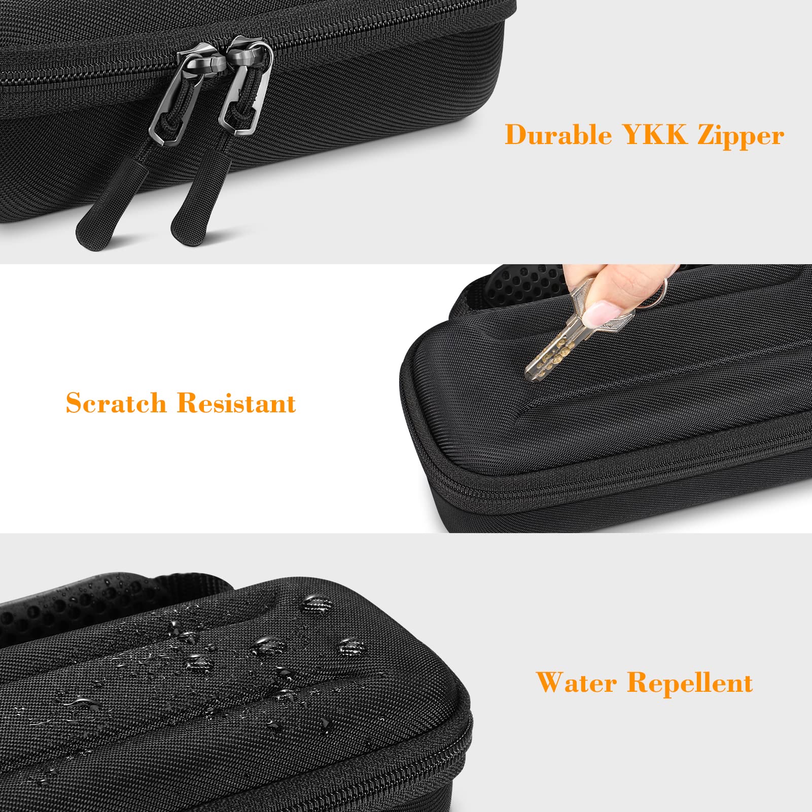 MEDMAX Insulin Vial Carrying Cooler Case, Portable Water Resistant Insulated Diabetic Organizer Protective Hard Shell Medical Tr