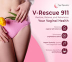 V-Rescue - 500 mg Boric Acid Suppositories 14 Vaginal Suppositories - Feminine Health