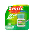 Zyrtec 24 HR Indoor/Outdoor Allergy Relief Liquid Gels Capsules, Cetirizine HCI Antihistamine, 25 ct