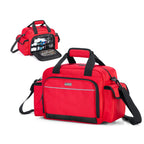 Trunab Home Health Nurse Bag Empty, Portable Medical Supplies Shoulder Bag for Hospice, Home Visit, Hospital Interns, Red, Bag O