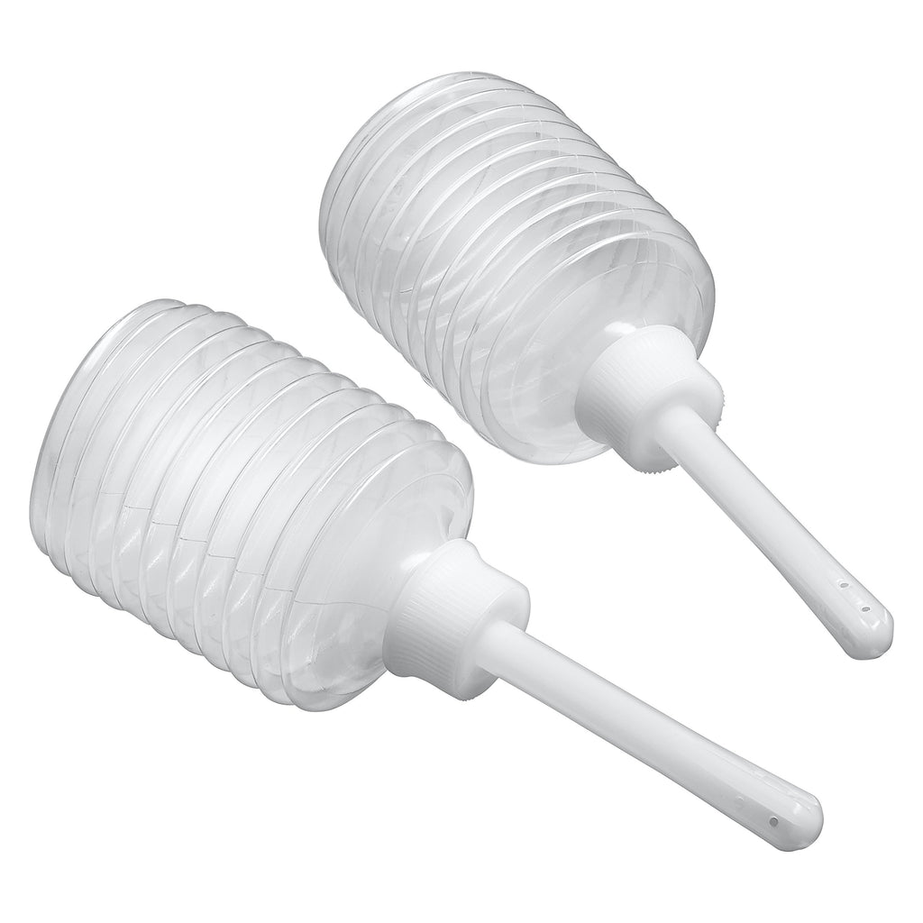 CLOUD 9 FRESH + PORTABLE ANAL ENEMA DOUCHE 3.3 OZ EZ SQUEEZE BULB 2 PACK