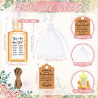 Frienda 24 Set Christian Hand Sanitizer Gift Set Bible Verse Travel Size Hand Sanitizer Christian Gift Bulk for Church Mini Hand