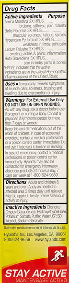 Hylands Hylands Muscle Gel With Arnica, 3 oz