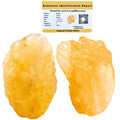 Crystal Heaven Certified Citrine Crystal Healing Rough Stone, Natural Raw Crystals For Manifestation, Meditation And Reiki Heali