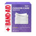 Johnson & Johnson Band-Aid of First Aid Products Cushion-Care Gauze Pads, 4 X 4 Inches, 25 Count (Pack of 12)