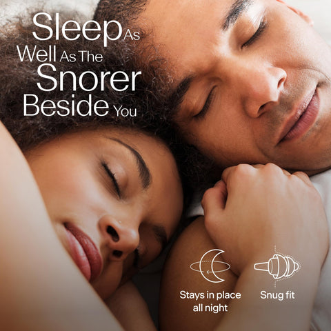 Alpine SleepDeep Multisize - Soft Ear Plugs for Sleeping and Concentration - New 3D Oval Shape and Noise Reducing Gel for Better