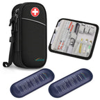 MEDMAX Insulin Cooler Travel Case with 2 Ice Pack, Water Resistant Insulated Diabetic Medication Organizer Carrying Bag with Ext
