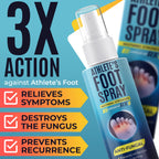 Athletes Foot Spray With Tea Tree Oil | Antifungal Treatment for Athletes Foot, Jock Itch, Ringworm | Soothes Itchy, Irritated S
