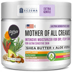 Puriya National Eczema Association Accepted Cream 4.5 oz, Dry Itchy Skin Relief, Colloidal Oatmeal Lotion, For Kids, Adults, Fac
