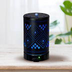 Metal Ultrasonic Diffuser - Shapes Black (100 ml)