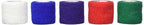 Andover Healthcare 3200RB-036 Coflex Non-Woven Cohesive Self-Adherent Wrap, 15' Length, 2'' Width, Rainbow Pack Includes Red Tea