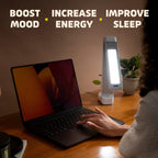 Circadian Optics Lumos 2.0 Bright Light Therapy Lamp | As Seen On Shark Tank | Powerful 10,000 LUX Brightness | 5500K Color Mimi