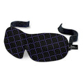 Bucky 40 Blinks No Pressure Printed Eye Mask for Travel & Sleep, Lattice, One Size