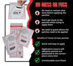 Trainer Armour - Big Toe Hole Preventer, self-Adhesive Patches with a Clever applicator. Shoe Toe Burst Toe Box Blowout Preventi
