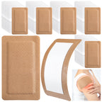 Geiserailie 60 Pcs Flexible Extra Large Adhesive Bandages 5 x 3 Sterile Fabric Adhesive Bandages with Non Stick Pad, Latex Free 