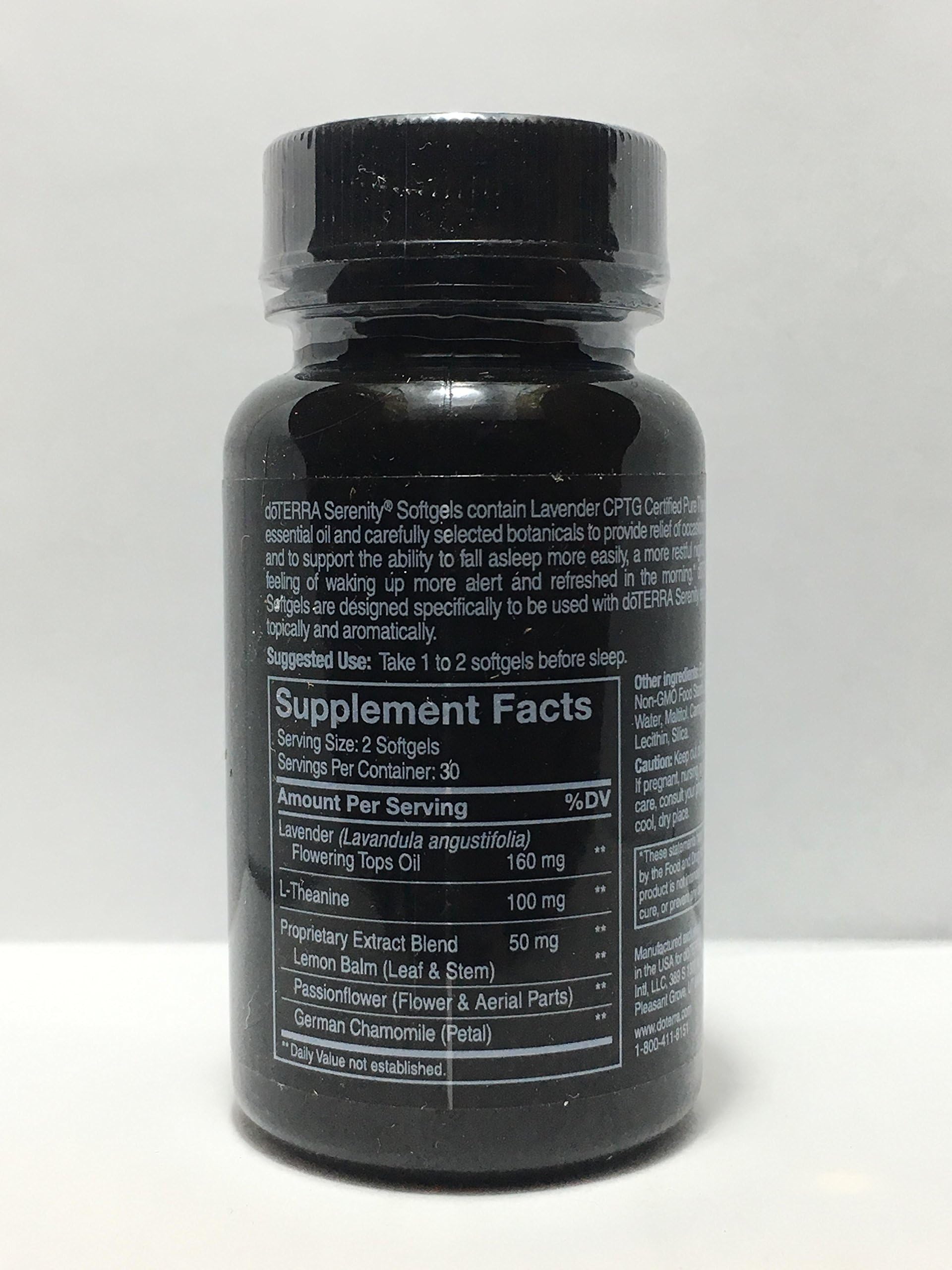 doTERRA - Serenity Softgels Essential Oil Restful Complex - 60 Softgels
