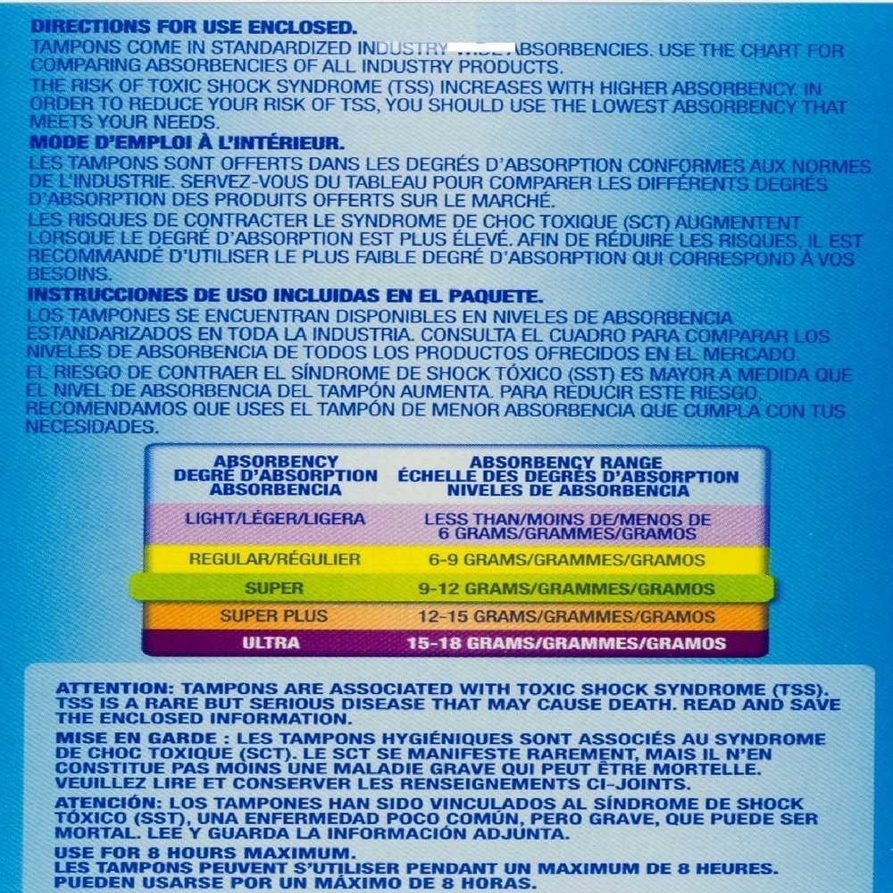 Tampax Super Size 40s