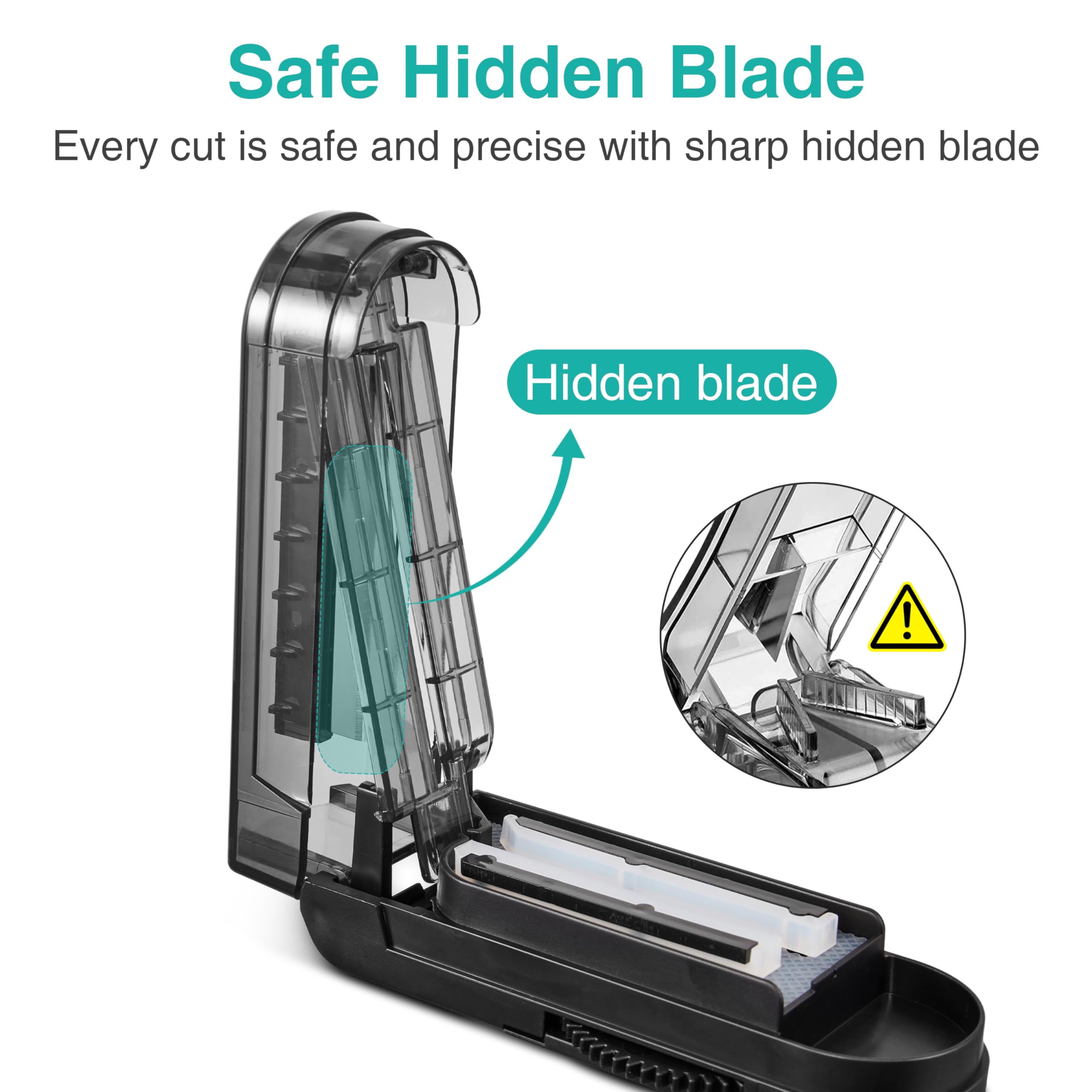 Fullicon Pill Cutter, Adjustable Cutter with precision alignment, Stainless Steel Blade & Guard, Splitter with Free Brush & Pill