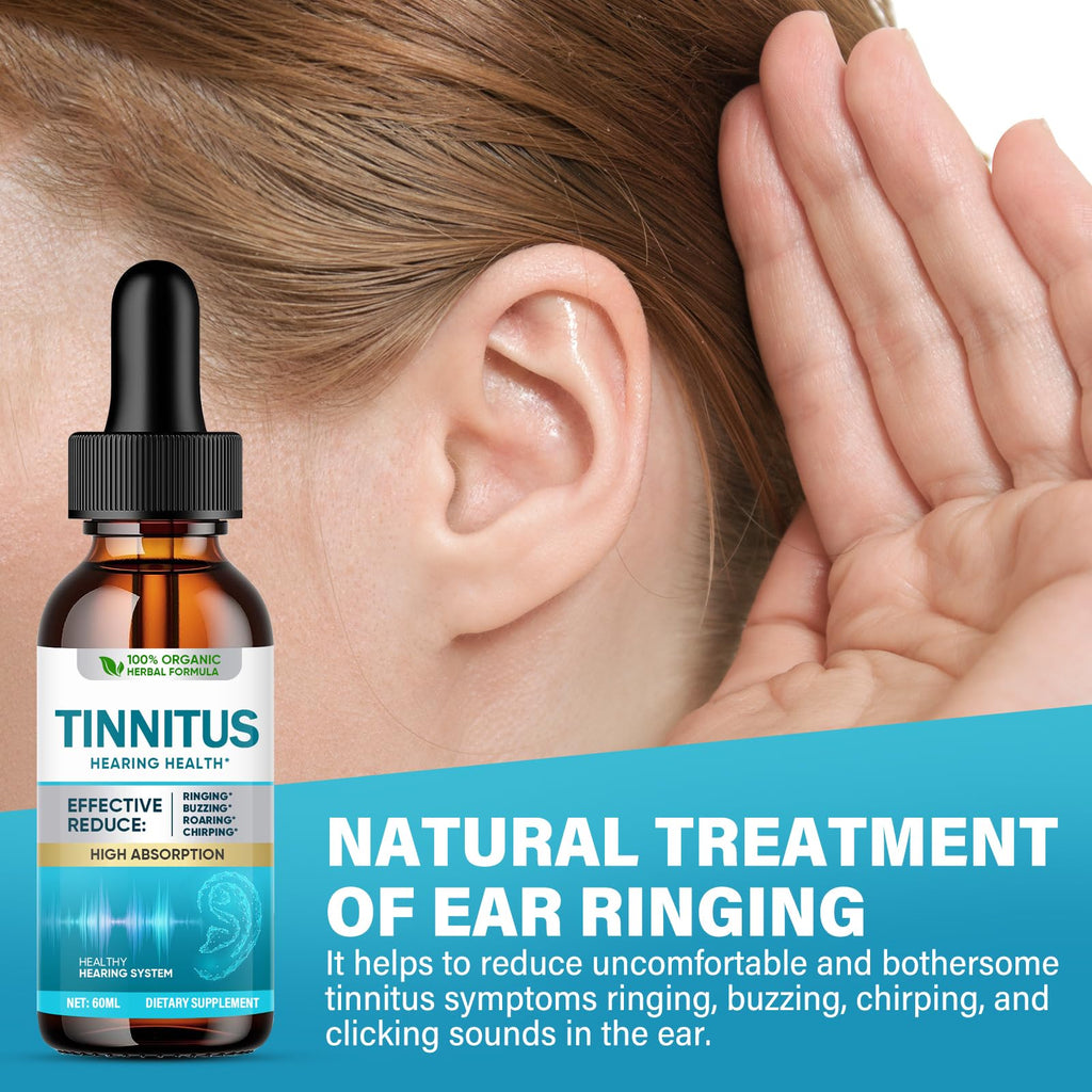 Green Hills Tinnitus Relief for Ringing Ears, Natural Ear Ringing Relief for Clogged Ears,Reduce Ear Noise & Improve Hearing