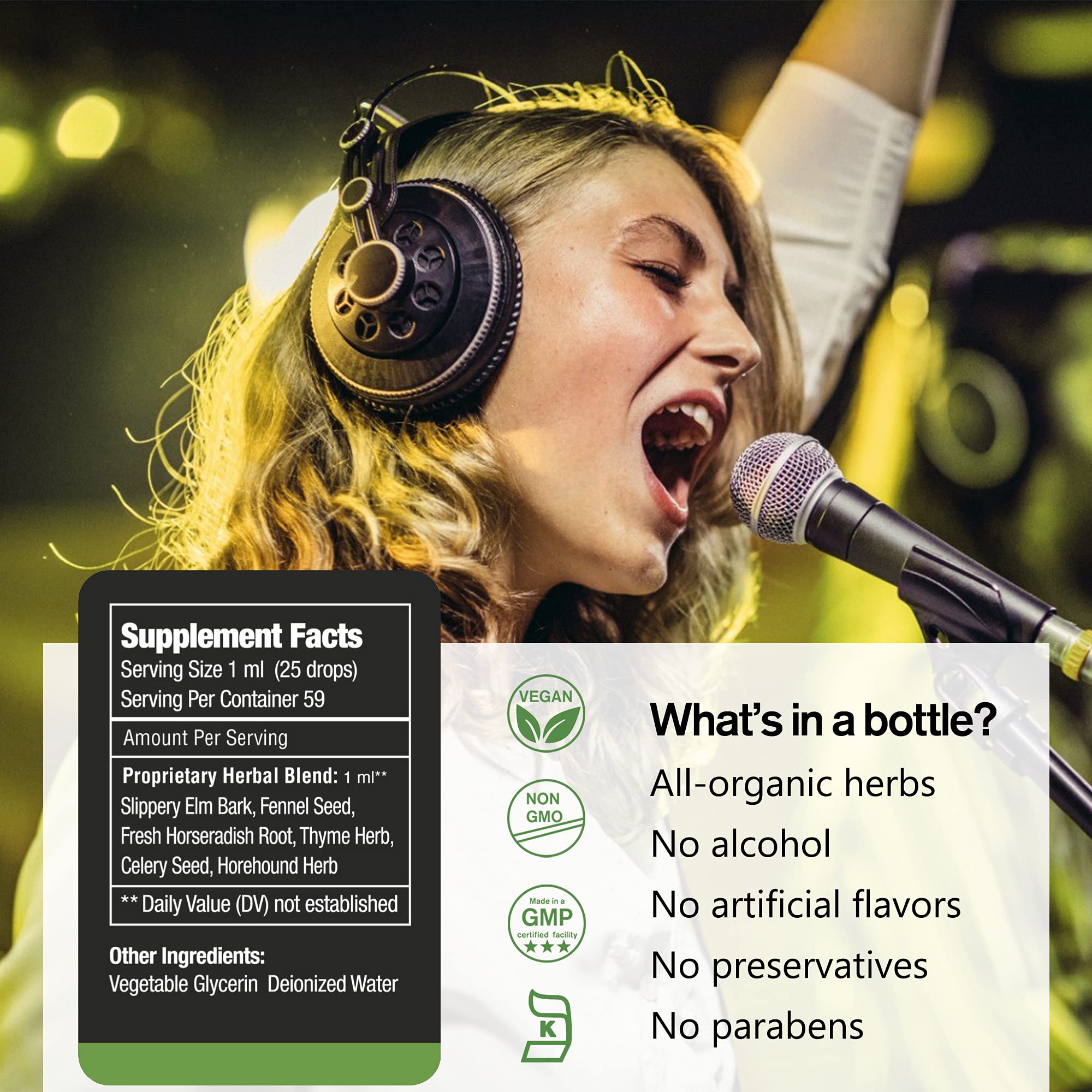 CLYOR Voice37 - Singers Voice Remedy - 2 Pack All Natural Herbal Vocal Booster Formula to Lubricate Soothe and Relieve Hoarsenes