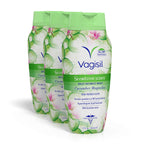 Vagisil Feminine Wash for Intimate Area Hygiene, Scentsitive Scents, pH Balanced and Gynecologist Tested, Cucumber Magnolia, 12 
