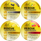 Bach RESCUE Pastilles Variety Pack Natural Stress Relief Lozenges, Homeopathic Flower Essence, Vegetarian, Gluten and Sugar-Free