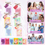 Frienda 24 Set Hand Sanitizer Spray Bulk Thank You Hand Sanitizer Travel Size with Appreciation Cards Gift Bags Pocket Spray Gif