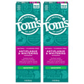 Toms of Maine Fluoride-Free Antiplaque & Whitening Natural Toothpaste, 5.5 Ounce (Pack of 2) - Packaging May Vary