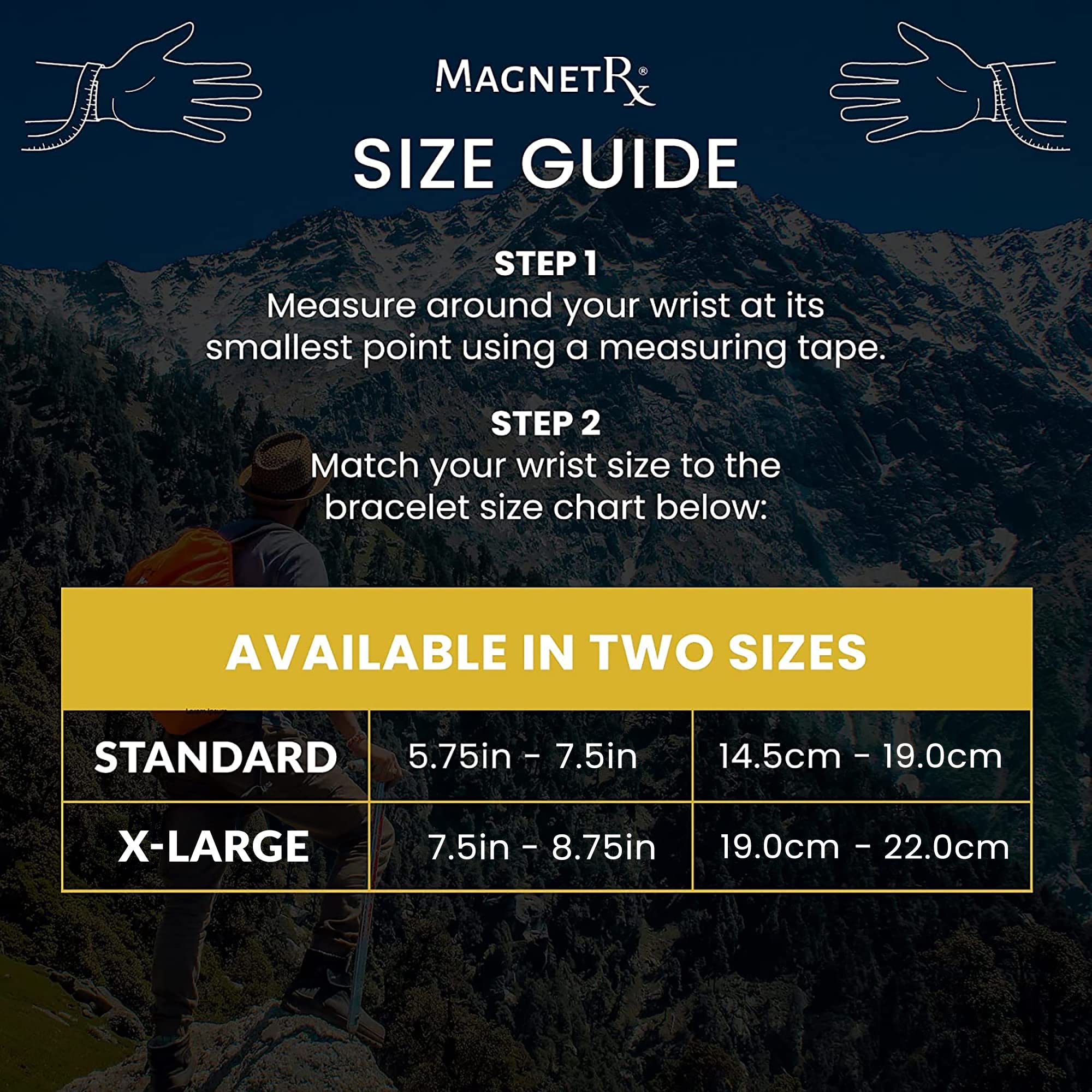 MagnetRX Magnetic Sports Bracelet - Waterproof Silicone Bracelet with 32 Magnets - Ultra Strength Wide Magnetic Bracelets for Me