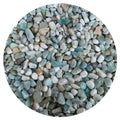 GAF TREASURES 2 oz Lot Natural Semi Tumbled Gemstone Chips, Crushed Mini Crystals, Undrilled Crystal Chips (Ruby Zoisite)