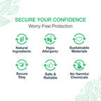 Veeda Natural Adult Incontinence Underwear for Men - Disposable Underwear for Bladder Leakage Protection - Adult Diapers for Men