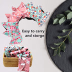 Asenappy Sanitary Pad, 10 PCs Reusable Washable Cloth Menstrual Pads Panty Liners (Multicolor A)