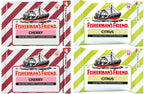 Fishermans Friend Lozenges Duo Set (Cherry and Citrus Flavors) Fresh Breath and Extra Strong Cough Sugar Free Lozenges 25g Each