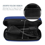 SHBC Insulin Cooler Travel Case for Diabetic Organize Medication Insulated Cooling Bag with 2 Ice Packs Blue