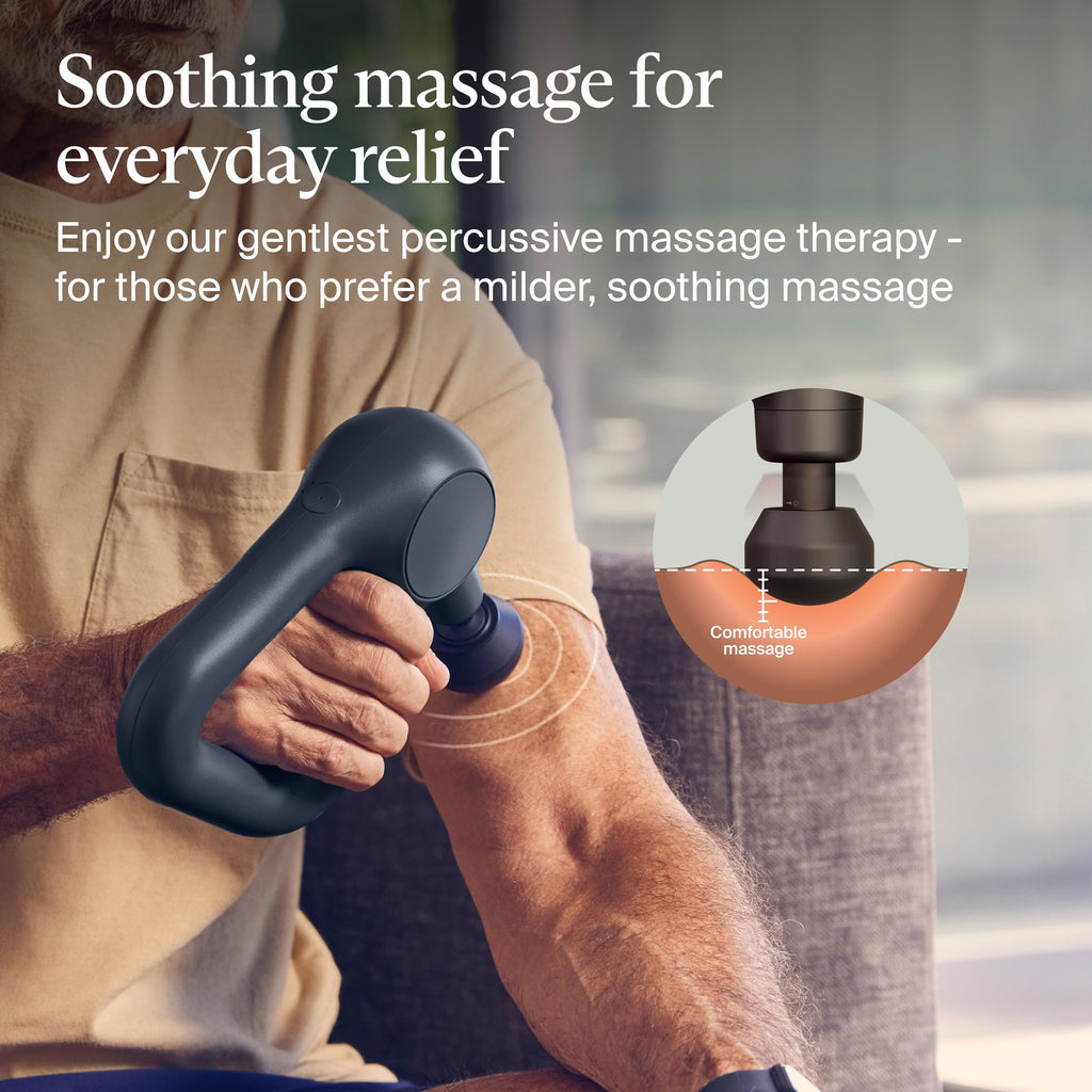 TheraGun Therabody Relief Massage Gun - Comfortable, Everyday Massage for Everybody - Includes 1 Standard Ball Massage Attachmen