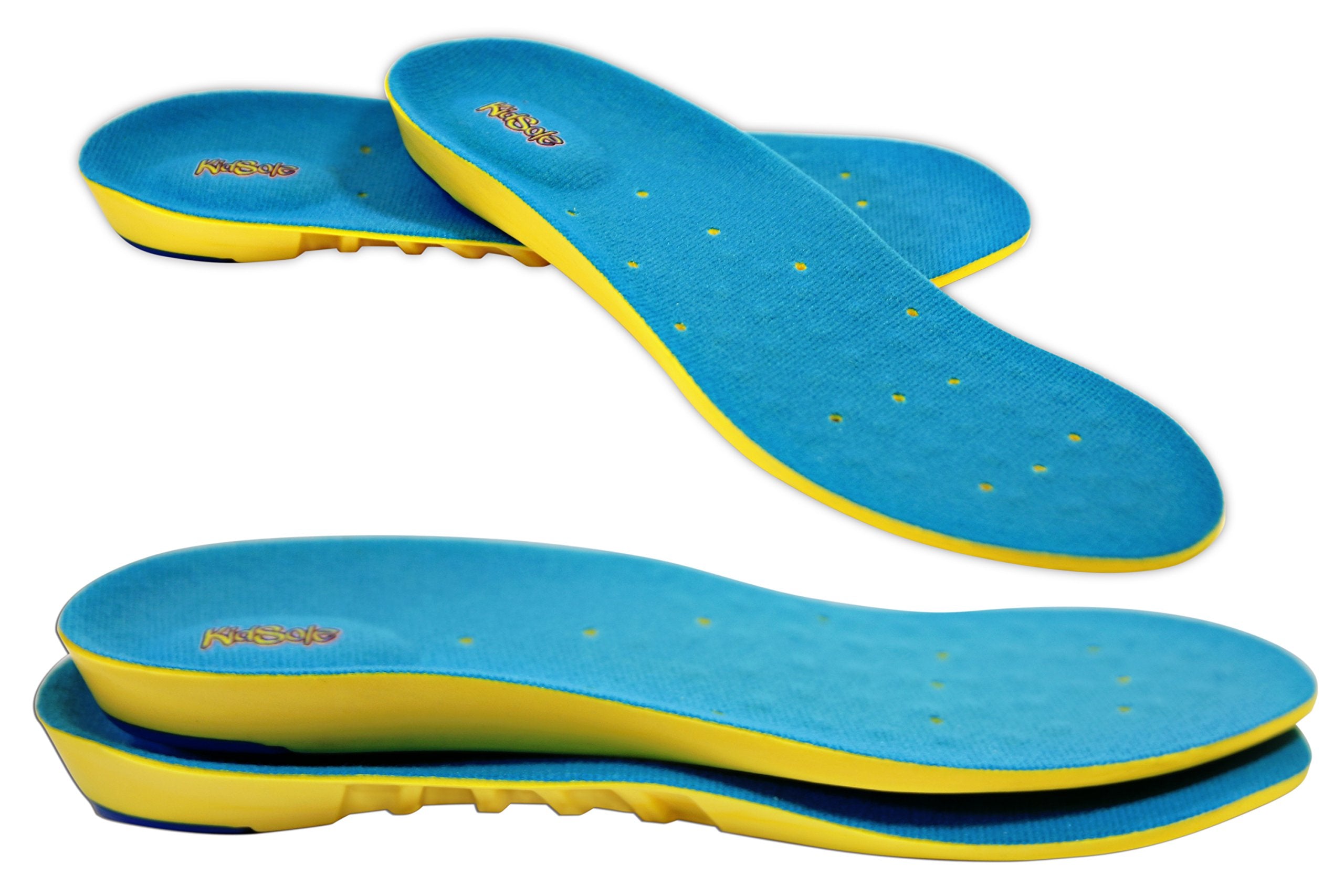 Childrens Athletic Memory Foam Insoles For Arch Support and Comfort for Active Children ((26 CM) Kids Size 6.5-8.5)