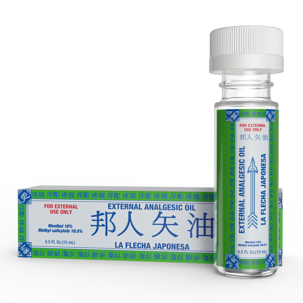 la Flecha Japonesa Analgesic Oil - Muscle & Joint Relief, 0.5 Fl Oz