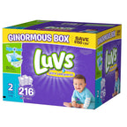 Luvs Diapers, Size 2, 216 Count