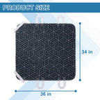 OUTCREATOR Positioning Bed Pads with Handles 34 x 36 (Pack of 2) Incontinence Washable Mattress Protector, Waterproof&Absorbency