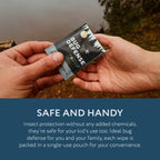 Venture Wipes Natural Mosquito Repellent Wipes - DEET-Free Bug Repellant - Long Lasting Insect Repellent Wipes - Travel Friendly