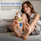 Tea Tree Oil Foot Spray, Clear Foot Spray, Keeps Feet and Shoes Fresh, TeaTree OilSpray for Foot (120ml/4.06 oz)