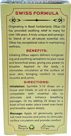 Olbas Oil Aromatherapy Inhalant and Aromatic Massage Oil, 1.65 Fl Oz