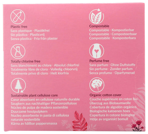 Cool Comfort Pads and Shields Ultra Extra Pads Normal With Wings, 12 Count by Natracare (Pack of 3)3