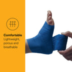 3M Coban Self-Adherent Wrap 1583B, 3 Inch x 5 Yards, 24 Bags/Case