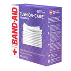 Band-Aid Brand Cushion Care First Aid Large Gauze Pads, 4 X 4, 10 Count, Pack of 6