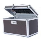 Locking Medication Box with Portable Storage Case, Childproof Medicine Lock Organizer, 12.2x 7.2x 7.6, Lockable Empty Firs