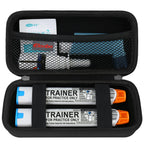 Elonbo EpiPen Carrying Case, Travel Medicine Kit for 2 Epi Pens or Auvi Q, Ventolin Inhaler, Nasal Spray, Allergy Meds, Diabetic